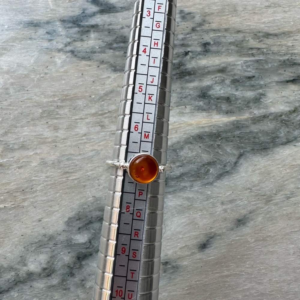 NWOT Sundance Amber Winds Ring, Amber, Sterling Silver - Picture 5 of 5